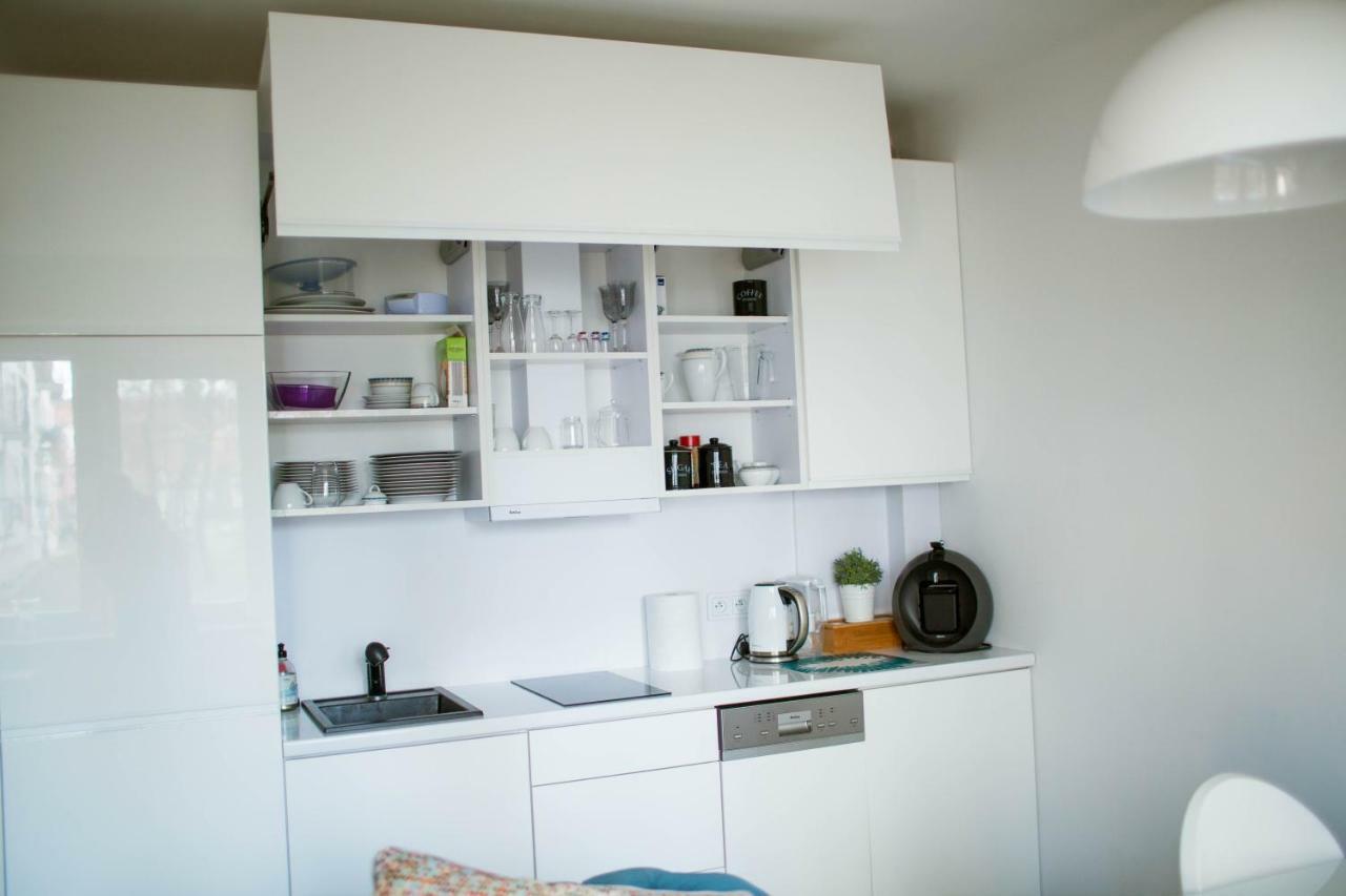 Flat White Apartament Pultusk Lejlighed Eksteriør billede